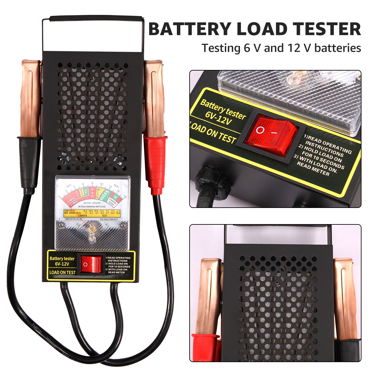 Battery Load Tester - جهاز اختبار تحميل بطارية السيارة 6