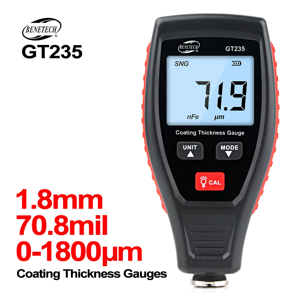 RZ قياس سمك الطلاء يده قياس سم - مراجعة Paint Thickness Gauge وسعره