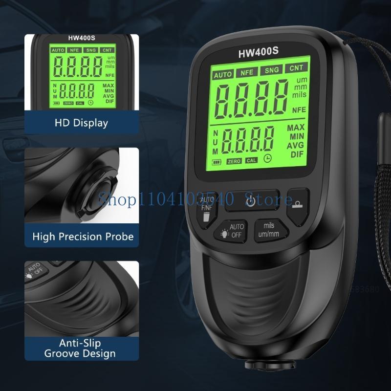 02DC الرقمية قياس سمك الطلاء ق - مراجعة Paint Thickness Gauge وسعره