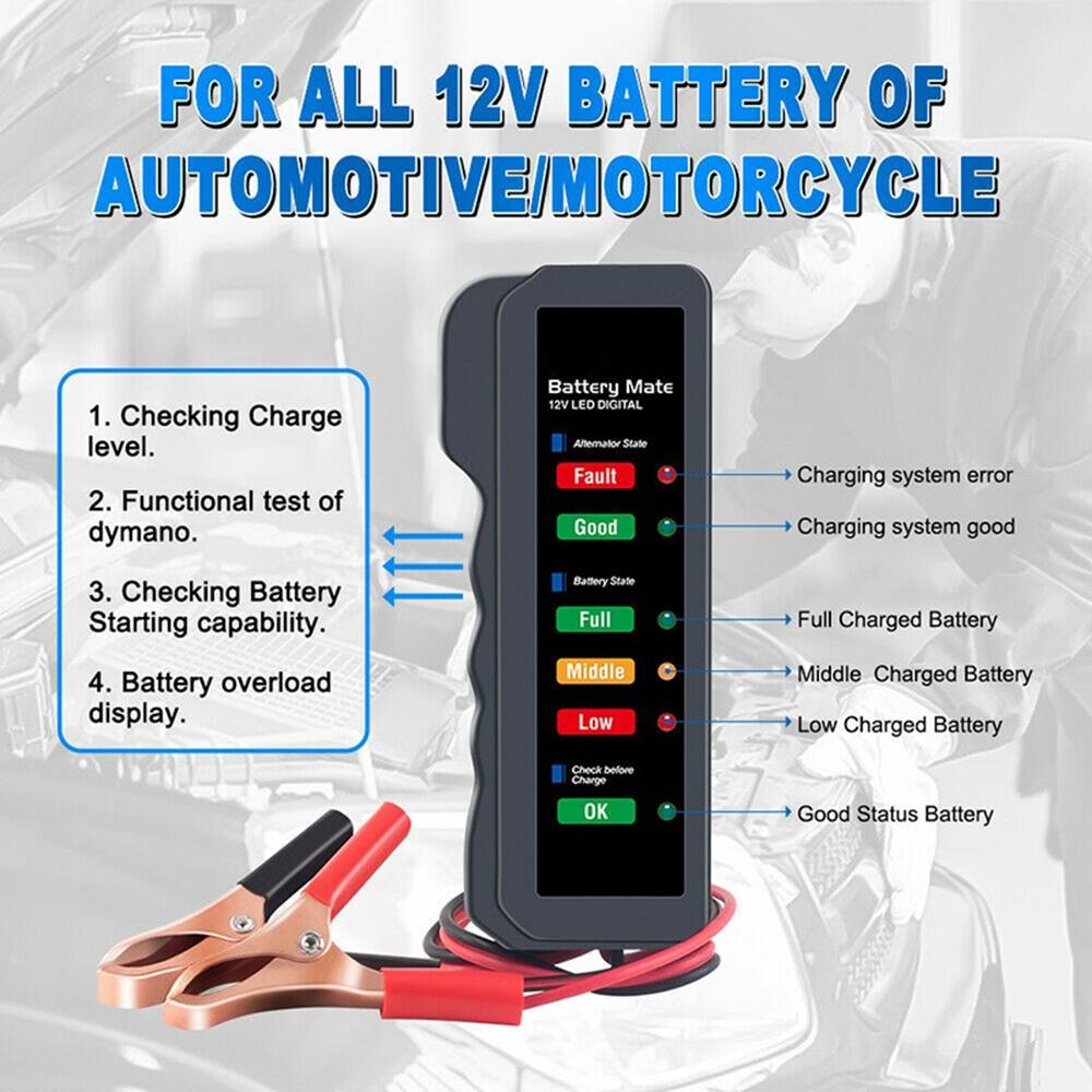 جهاز اختبار بطارية السيارة الص - مراجعة Battery Load Tester وسعره