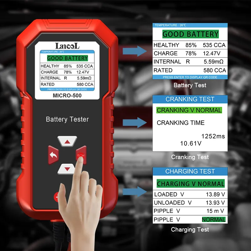 Lancol مايكرو 500 12 فولت جهاز - مراجعة Battery Load Tester وسعره