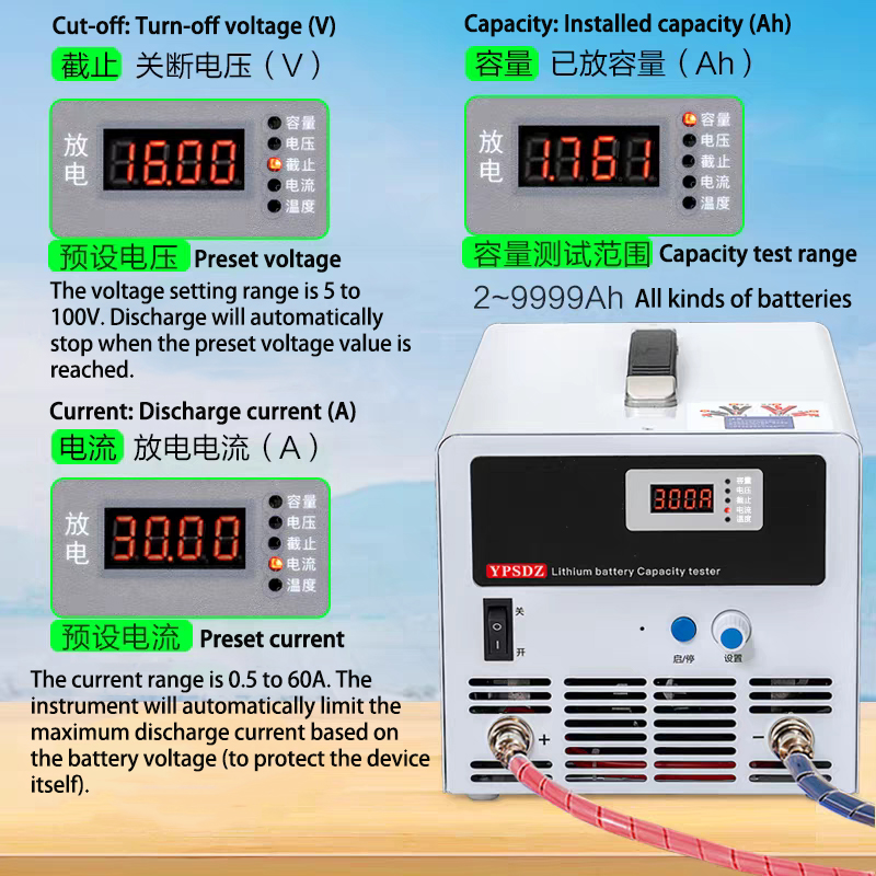 جهاز اختبار سعة حزمة بطارية ال - مراجعة Battery Load Tester وسعره