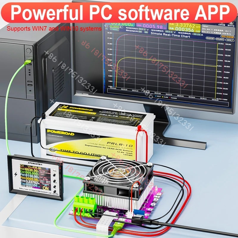 BW600 WiFi الحمل الإلكتروني مخ - مراجعة Battery Load Tester وسعره