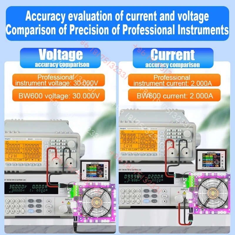 BW600 WiFi الحمل الإلكتروني مخ - مراجعة Battery Load Tester وسعره