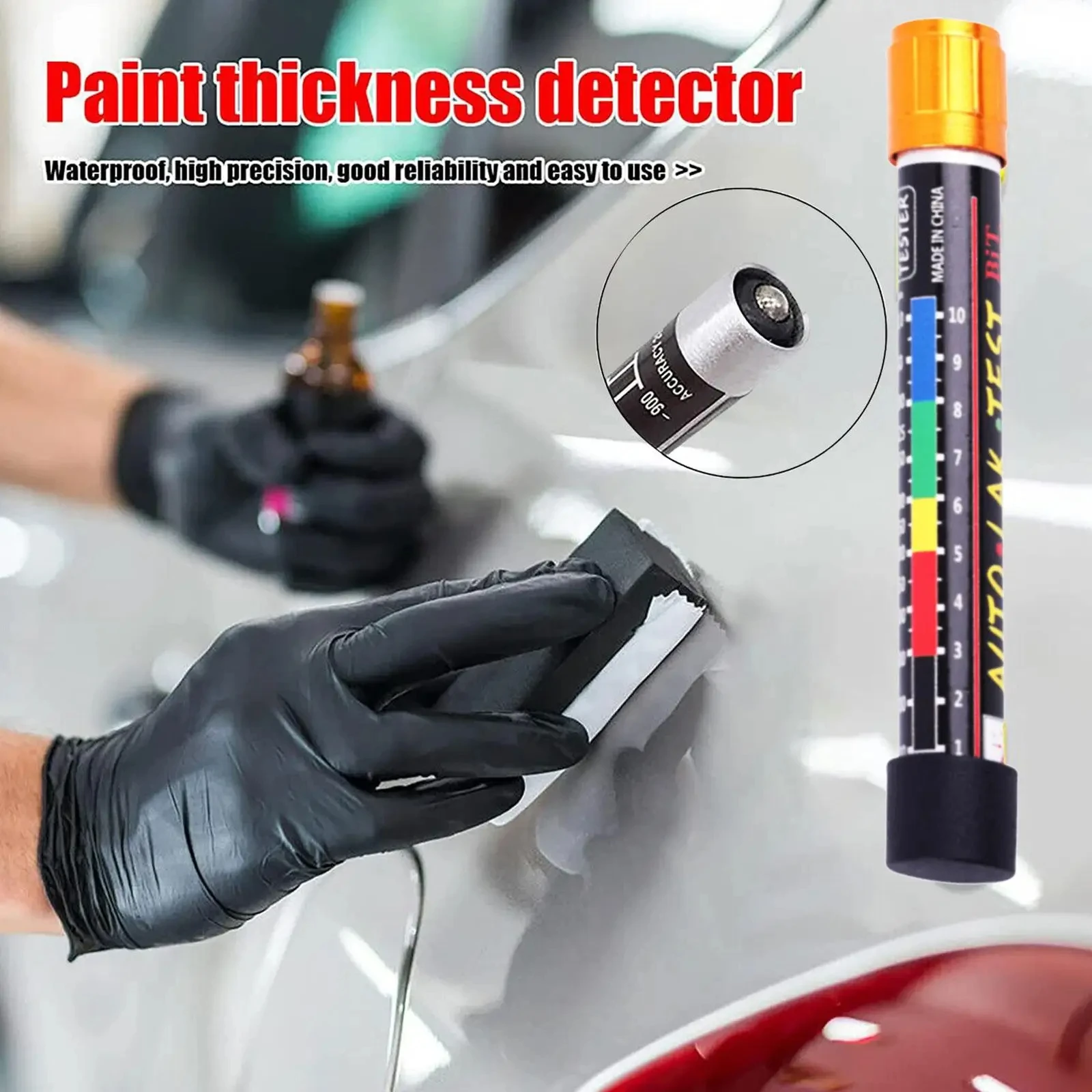 جهاز قياس سمك طلاء السيارات مع - مراجعة Paint Thickness Gauge وسعره