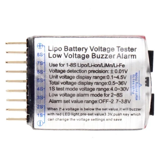 1/2/5 قطعة RC الجهد عرض البطار - مراجعة Battery Load Tester وسعره